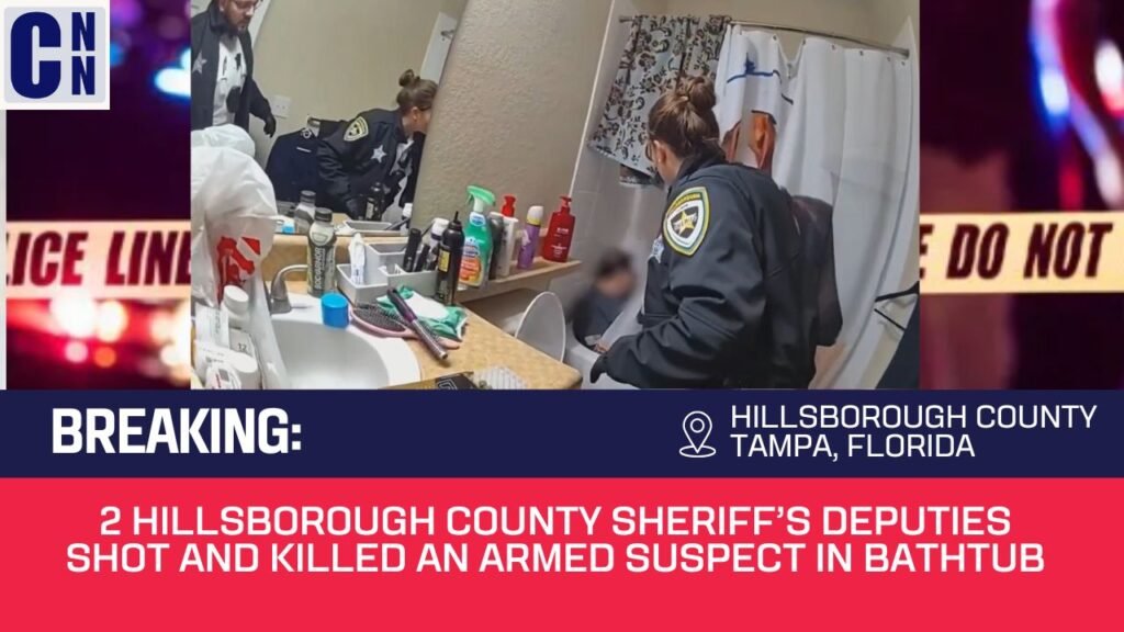 2 Hillsborough County Sheriff’s Deputies Shot and Killed an Armed Suspect in Bathtub