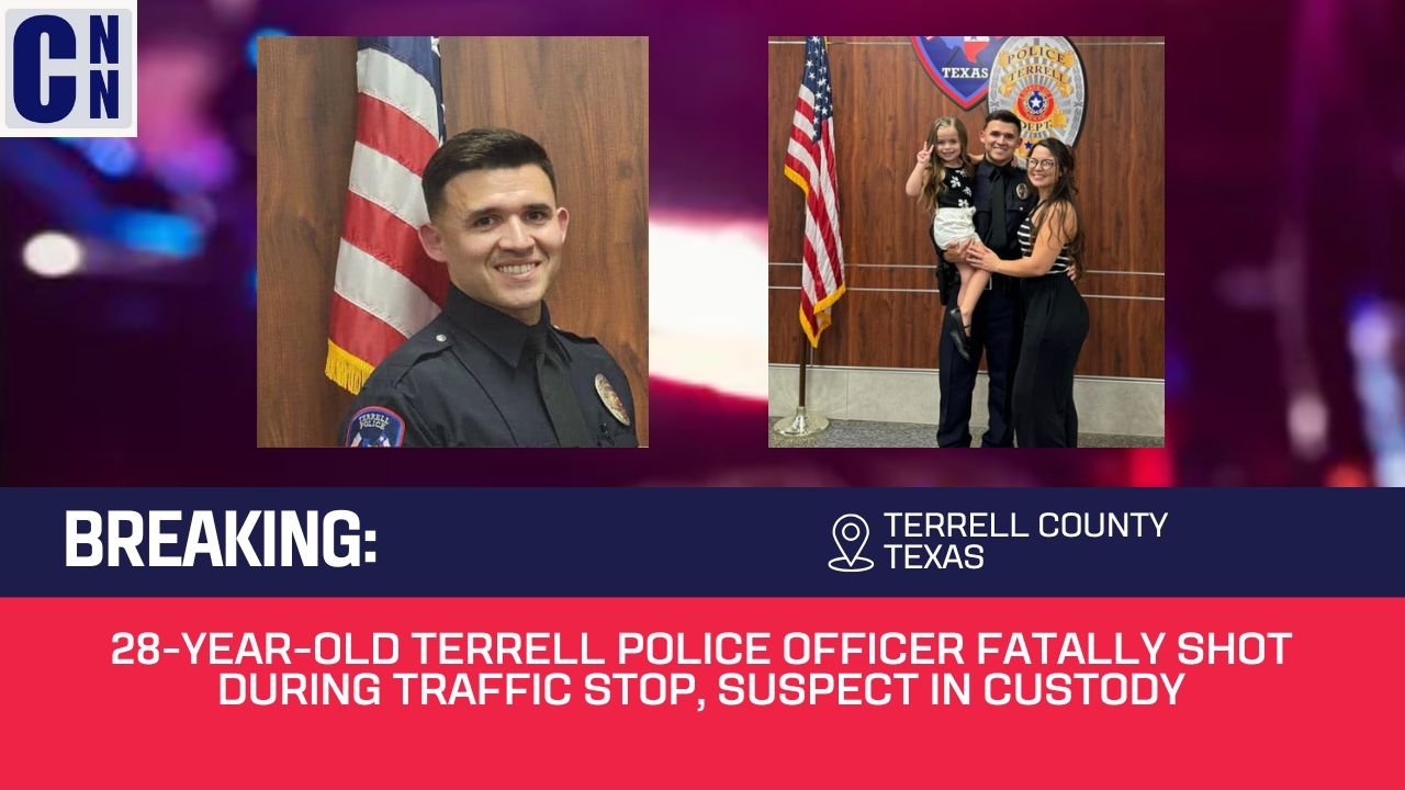 28-Year-Old Terrell Police Officer Fatally Shot During Traffic Stop, Suspect in Custody