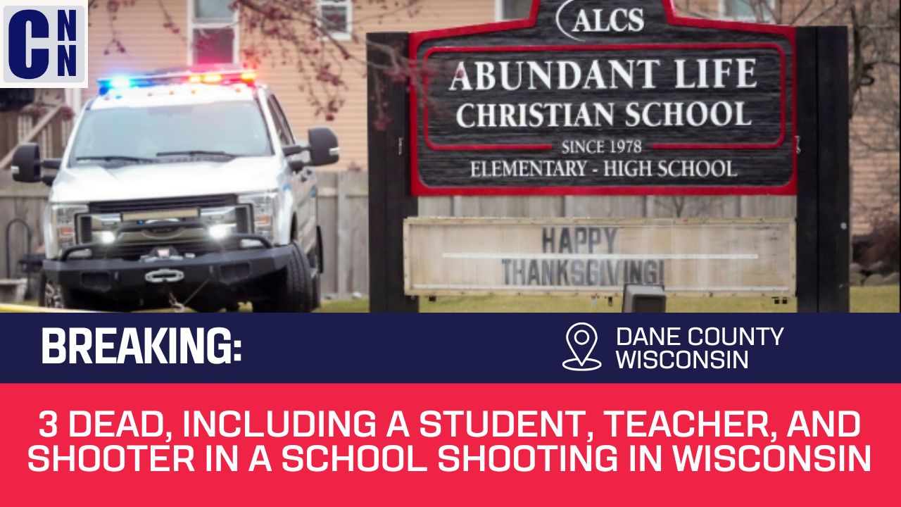 3 Dead, Including a Student, Teacher, and Shooter in a School Shooting in Wisconsin