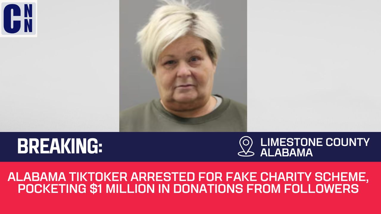 Alabama TikToker Arrested for Fake Charity Scheme, Pocketing $1 Million in Donations from Followers