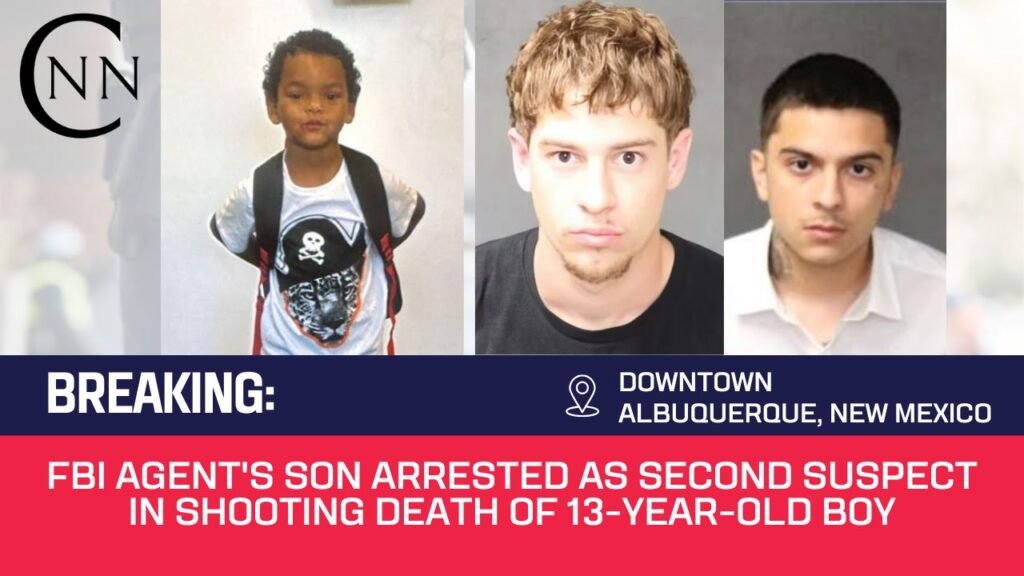 FBI Agent's Son Arrested as Second Suspect in Shooting Death of 13-Year-Old Boy